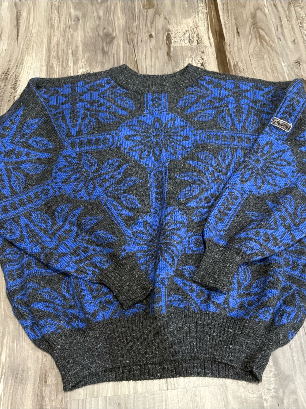 Vintage Steffner Men’s Pure New Wool Sweater Made In Austria SZ S
